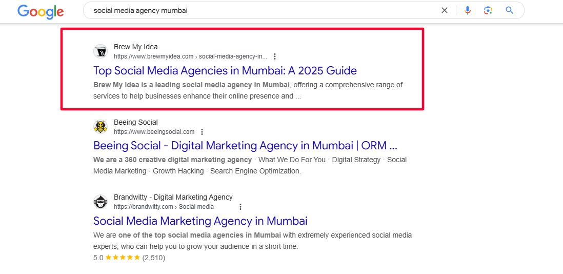 social media agency in mumbai